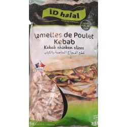 LAMELLES  DE POULET KEBAB...