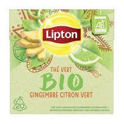  LIPTON BIO THE VERT GINGEMBRE