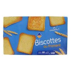 BISCOTTES 100TR. 750G LPG