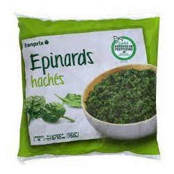 Supermarché PA / Épinards haché surgelés Ilios 750g