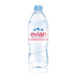 EAU MINERAL EVIAN  1L