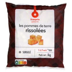 POMMES RISSOLEES 1KG LP