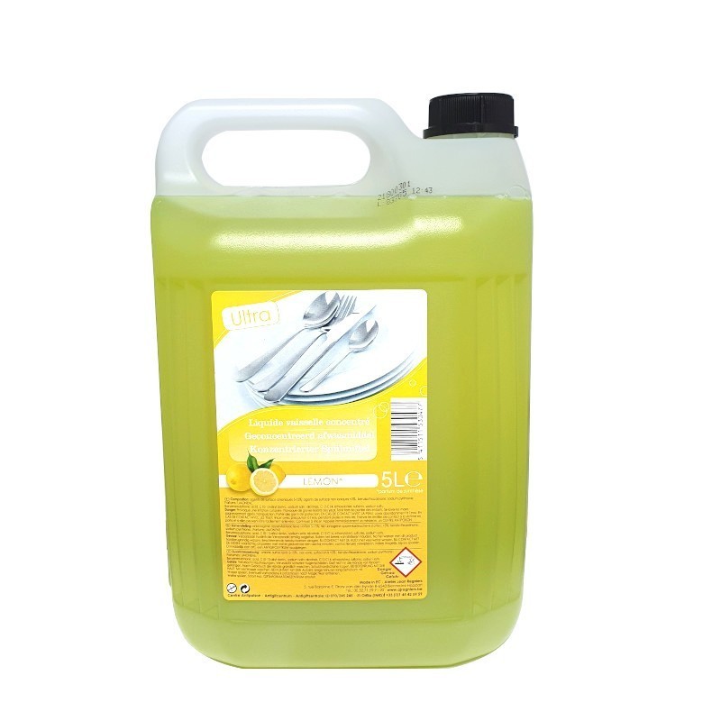 LIQUIDE VAISSELLE CONCENTRE CITRON 5L